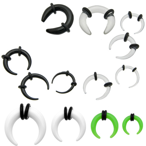 Acrylic U shape Ear Stretchers