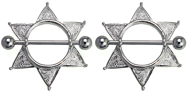 Sheriff Badge Nipple Shield