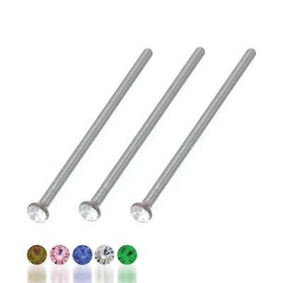 CZ Gem Professional Nose Pin