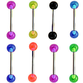 UV Tongue Rings