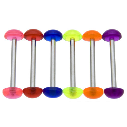 UV Dome Tongue Ring