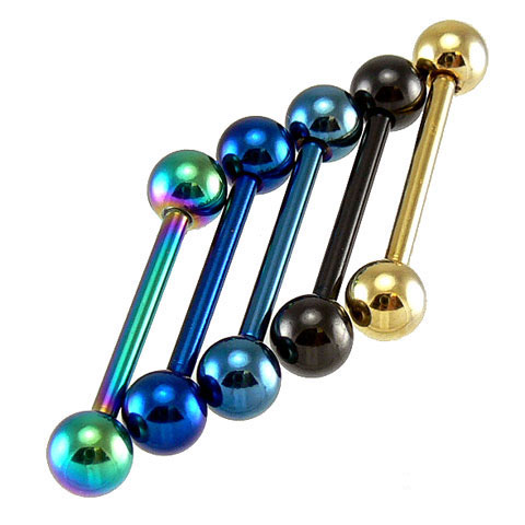 Titanium Anodized Barbells