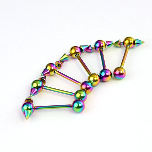 Titanium Anodized Barbells