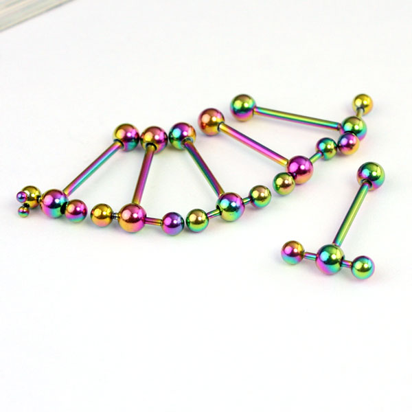 Titanium Anodized Barbells