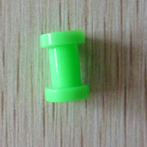 UV acrylic screw on flesh tunnel body piercing jewelry