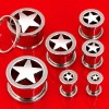 Five Star 316l stainless steel flesh tunnel