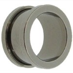 316l stainless steel flesh tunnel