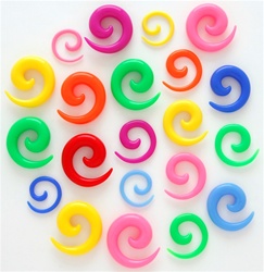 UV ear tapaer,ear expander body piercing jewelry,talons,tapers,tusks,pinchers,plugs,piercing tapers