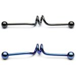 316l stainless steel spiral Tongue Barbells, straight barbell, tongue rings,body piercing jewelry