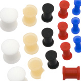 Solid Silicone Retainer Plugs Details