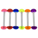 UV Dome Tongue Ring Details