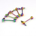 Titanium Anodized Barbells Details