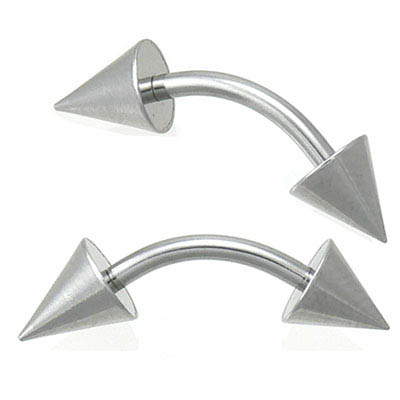 Spike Curved Barbell 14g Details