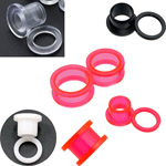 UV acrylic screw on flesh tunnel body piercing jewelry Details