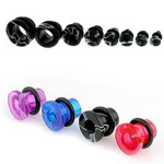 Marble UV acrylic ear plugs,flesh tunnel Details