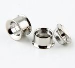 Internally thread 316l stainless steel screw on flesh tunnel,ear plugs,ear taper body piercing jewel Details