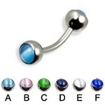 316l stainless steel eyebrow bananna with cz stone jewelry ball,curved barbell,eyebrow rings,barbell Details