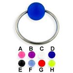 316l surgical steel captive with UV acrylic bead rings,BCR rings,body piercing jewelry, fashion jewe Details