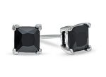 round cut black cubic zircon stud earrings,cz stud earrings,earrings,fashion earrings,new fashion ea Details