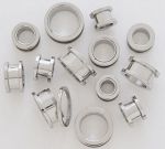 316l stainless steel screw on flesh tunnel,ear plugs,body piercing jewelry Details